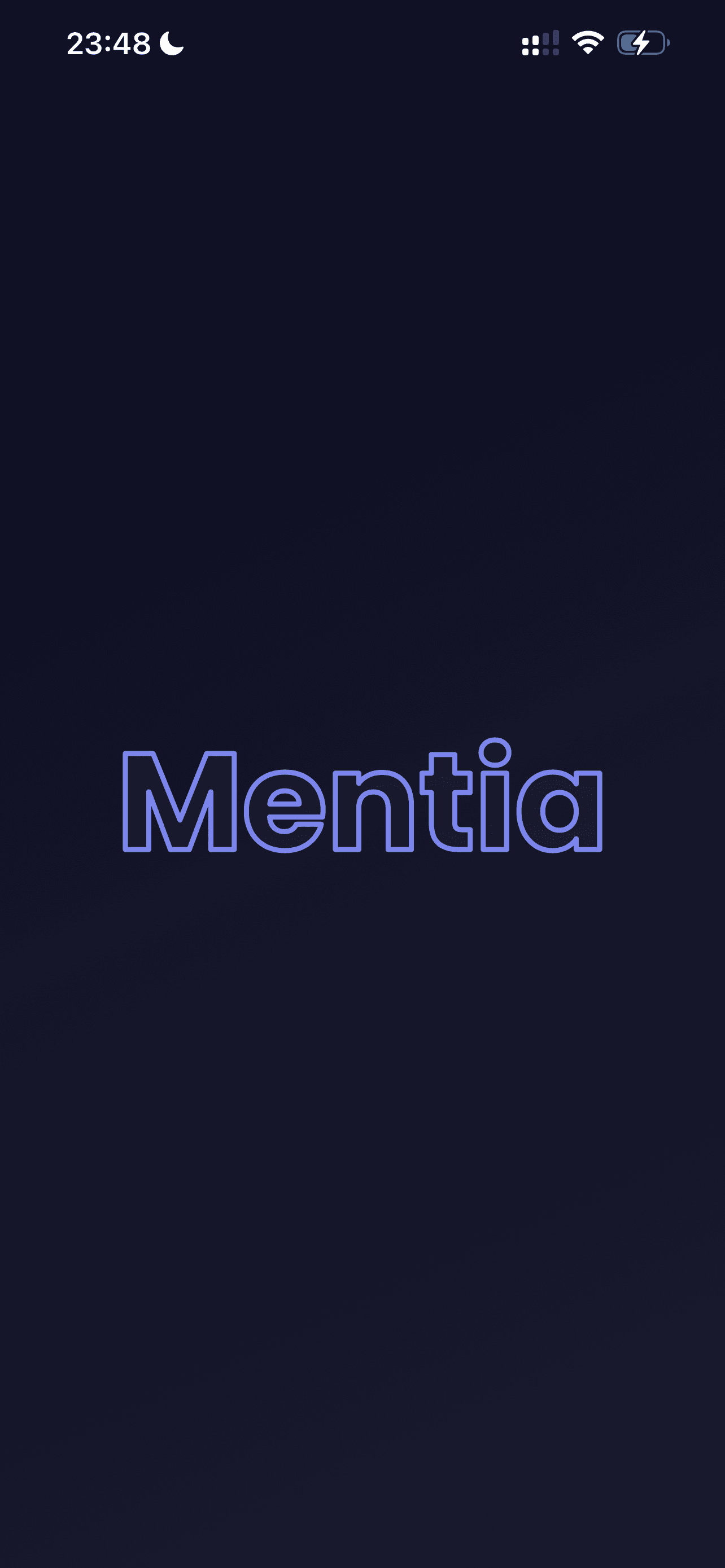 Mentia app screenshot